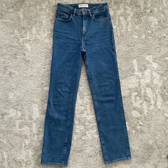 Denim Forum Rowan Super Hi-rise Straight Jean 26 - Picture 2 of 13